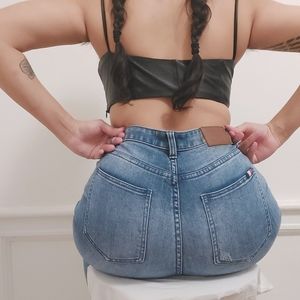 High waisted Jeans (made in France)